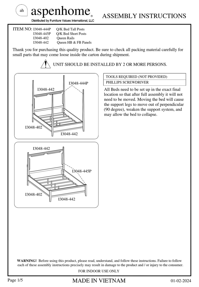 aspenhome I3048-444P User manual