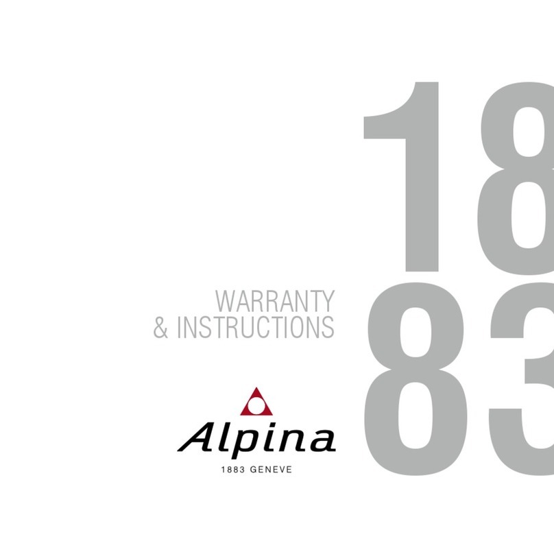 Alpina AL 235 Warranty & instructions