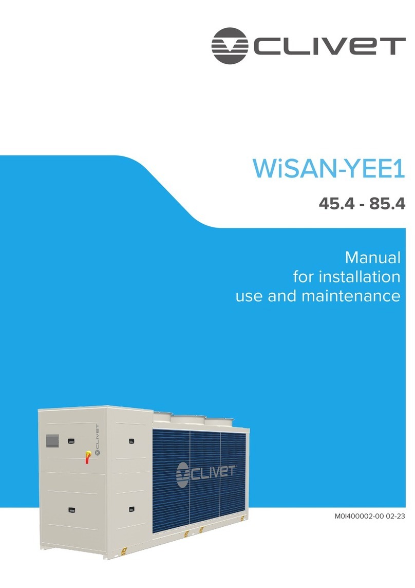 CLIVET WiSAN-YEE1 45.4 User manual