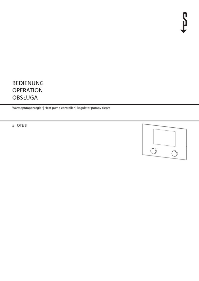 STIEBEL ELTRON OTE 3 Operation