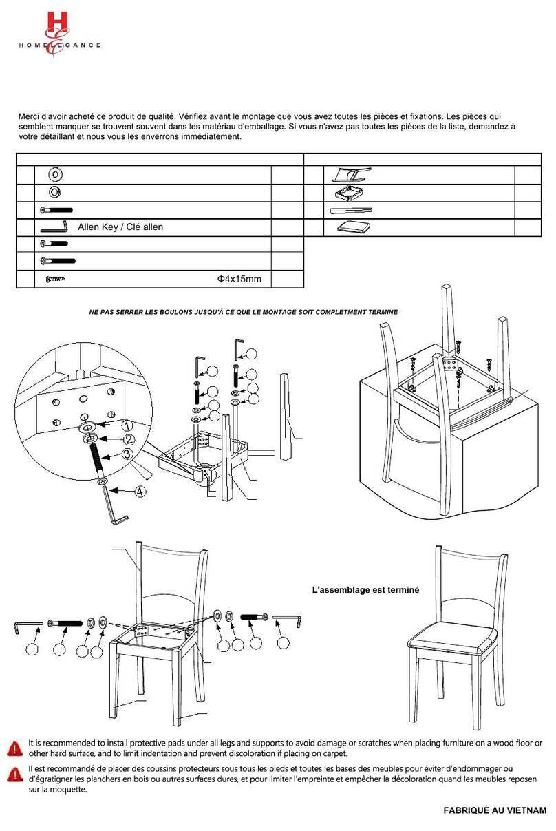 Homelegance 5573 manual