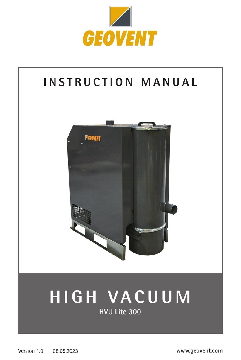 Geovent HVU Lite 300 instruction manual