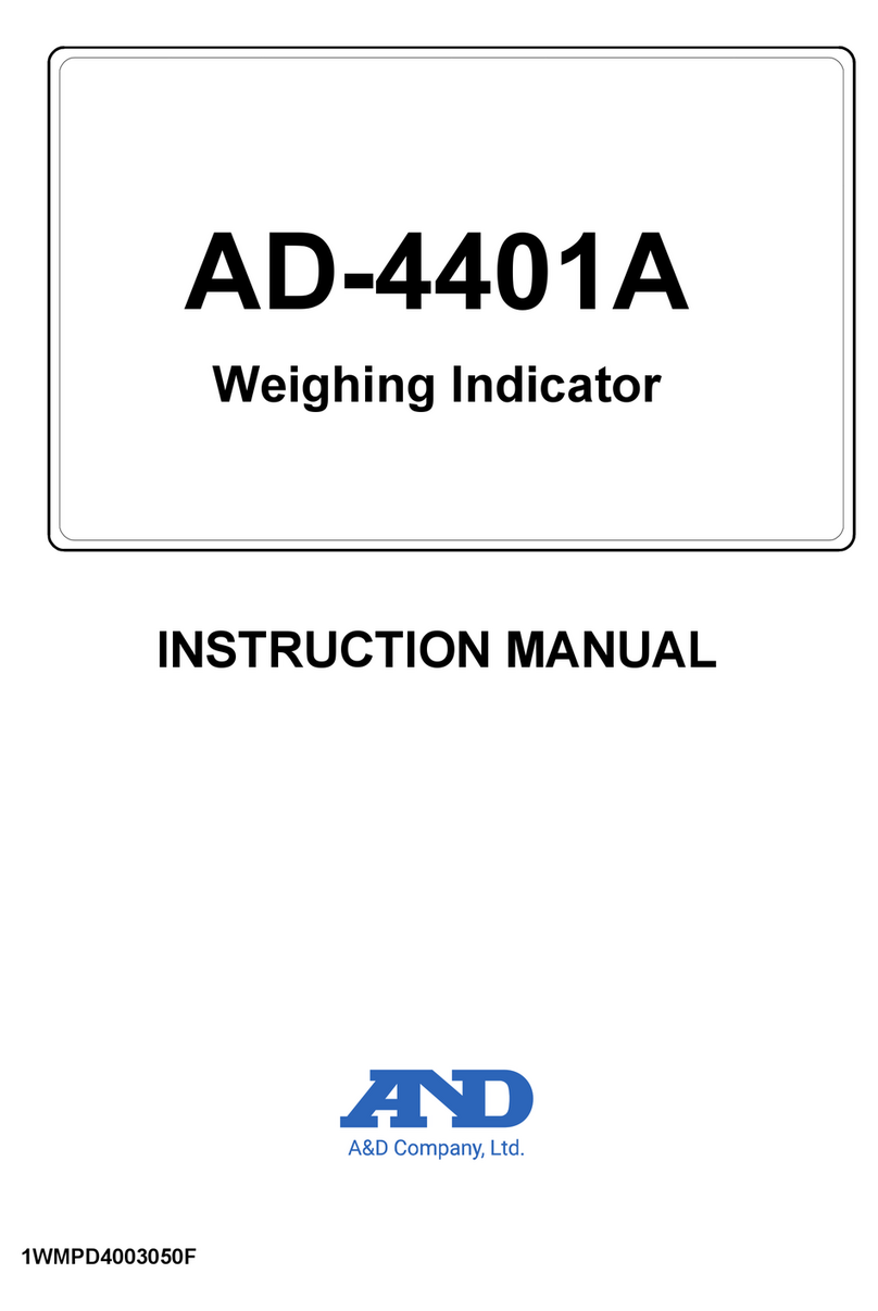 AND AD-4401A instruction manual