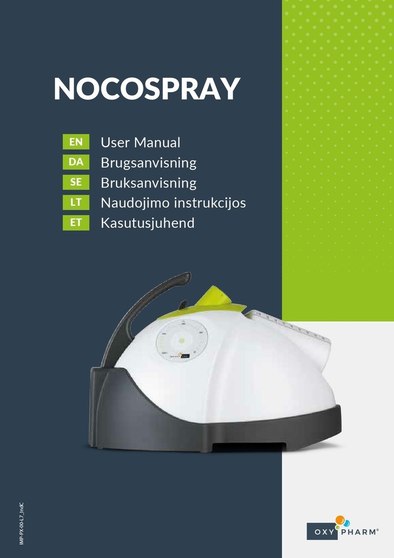Oxypharm NOCOSPRAY user manual