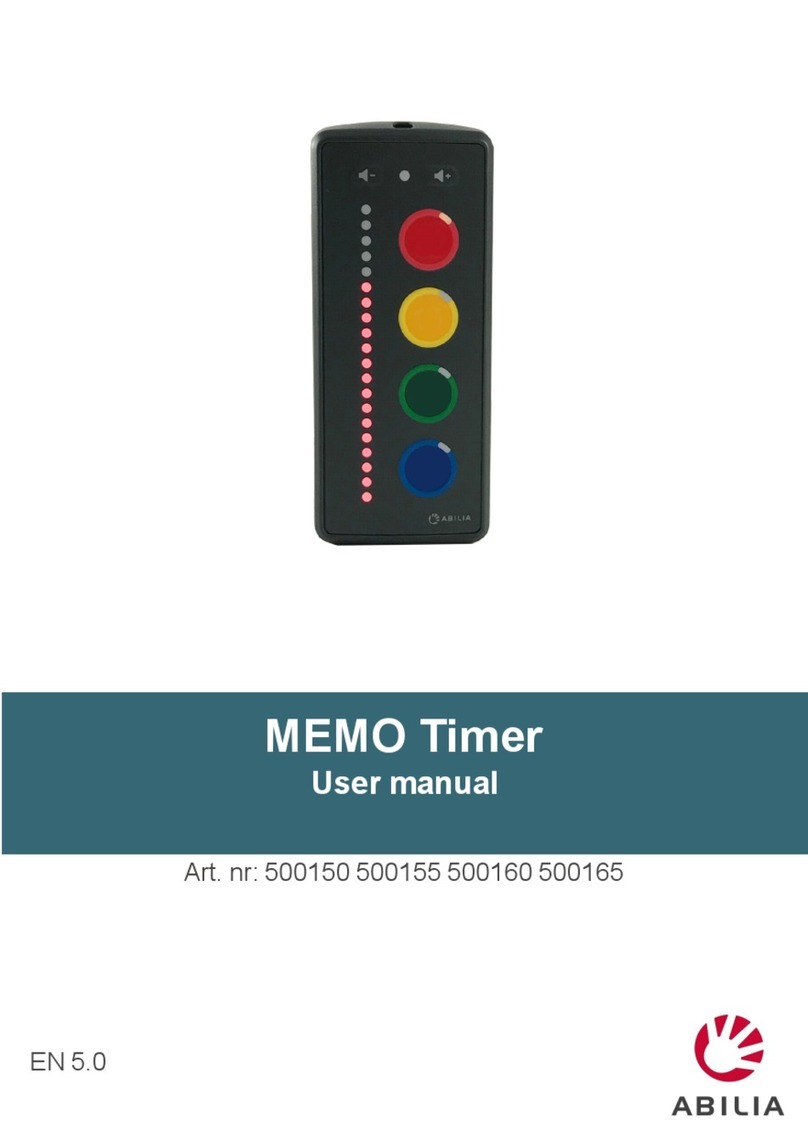 Abilia MEMO user manual
