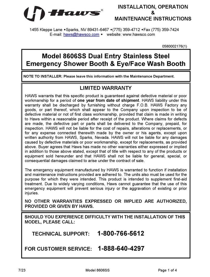 Haws 8606SS Guide