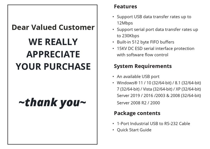 SIIG ID-SC0211-S2 quick start guide