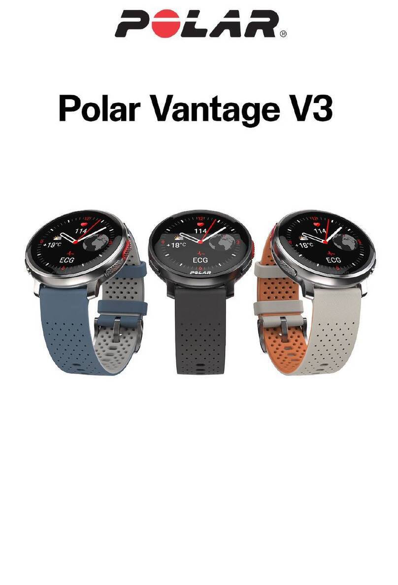 Polar Electro Vantage V3 user manual