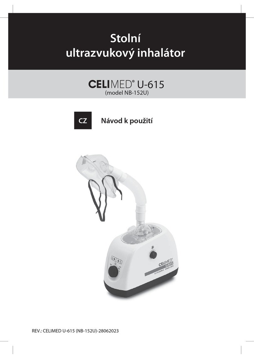 CELIMED U-615 instruction manual