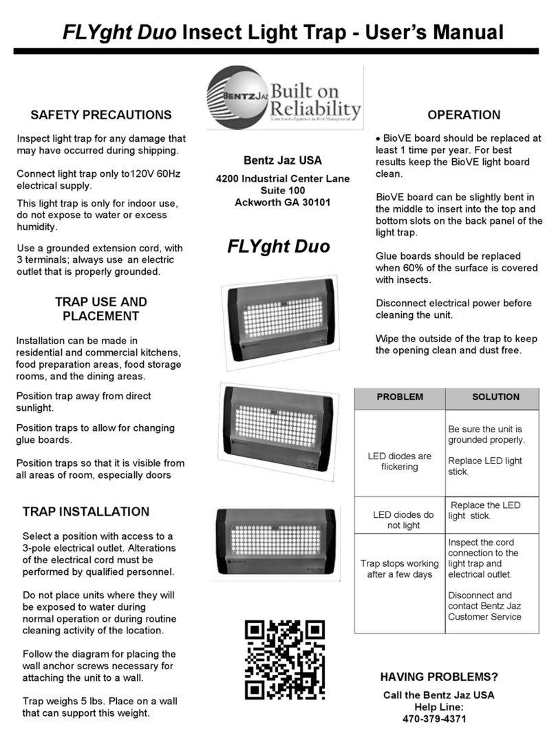 Bentz Jaz FLYght Duo user manual