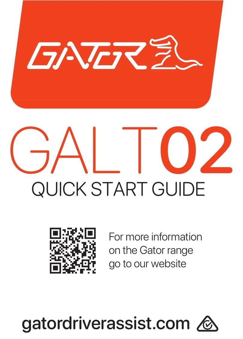 Gator GALT02 User manual