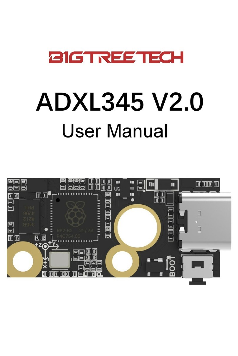BIG TREE TECH ADXL345 V2.0 User manual