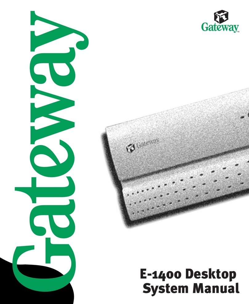 Gateway E1400 User guide