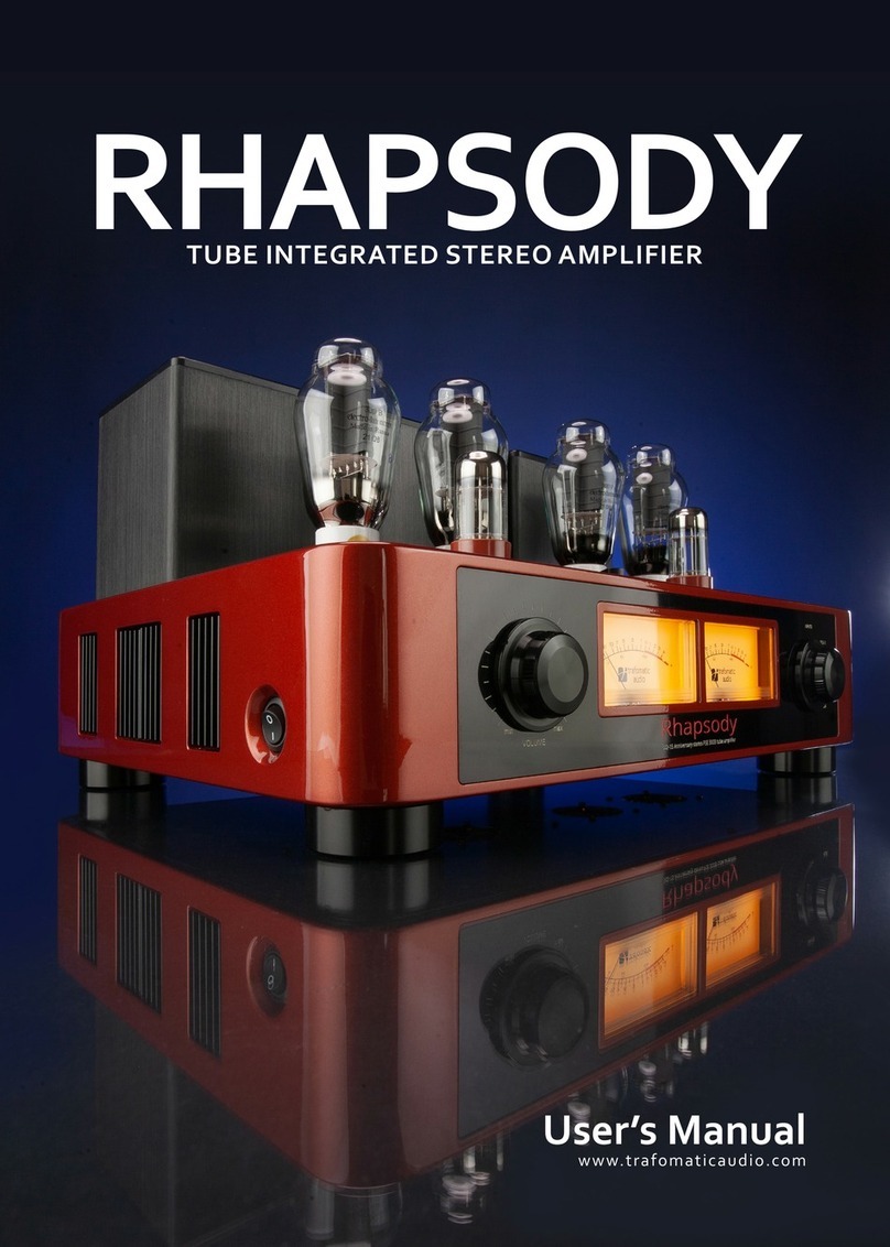Trafomatic Audio RHAPSODY User manual