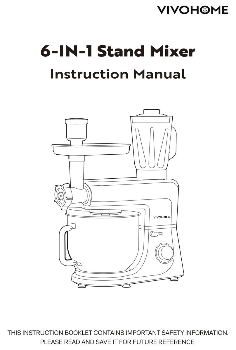 VIVO HOME SM-1507BM instruction manual