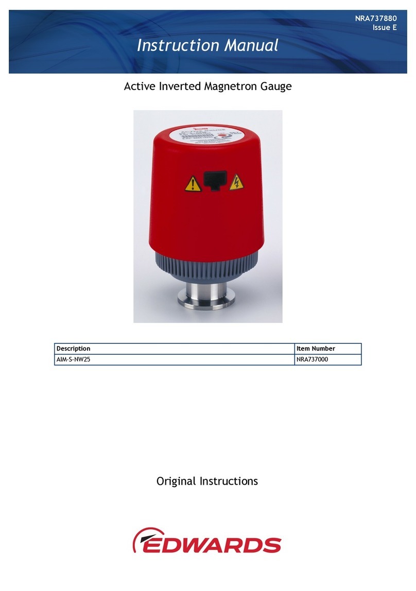 Edwards AIM-S-NW25 instruction manual