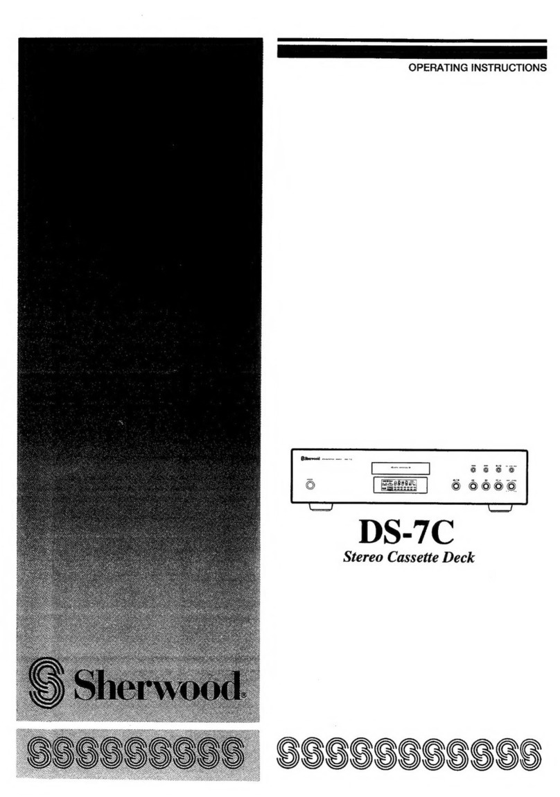 Sherwood DS-7C operating instructions
