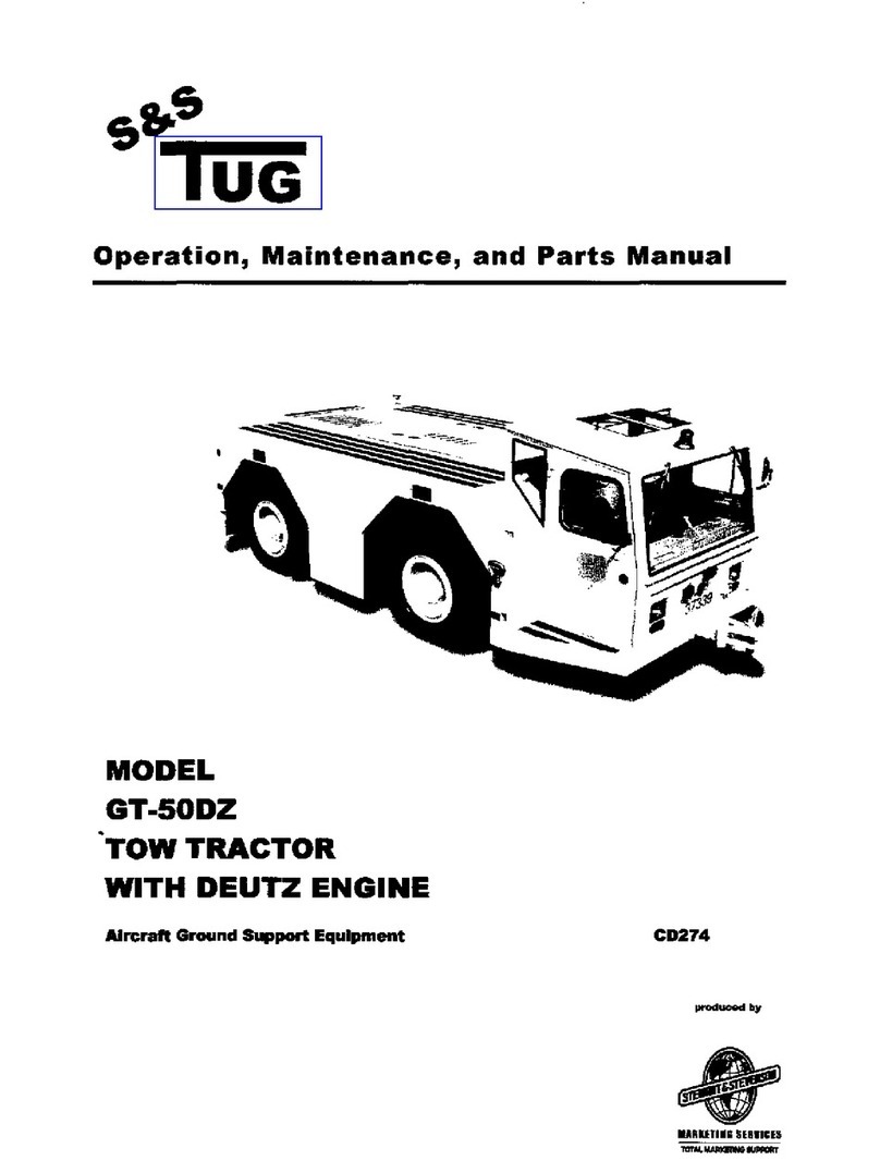 TUG GT-50DZ Operation, maintenance and parts manual