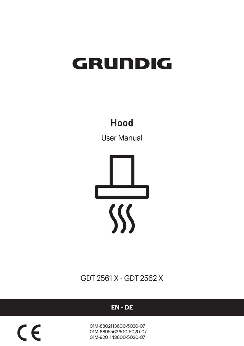 Grundig GDT 2561 X User manual