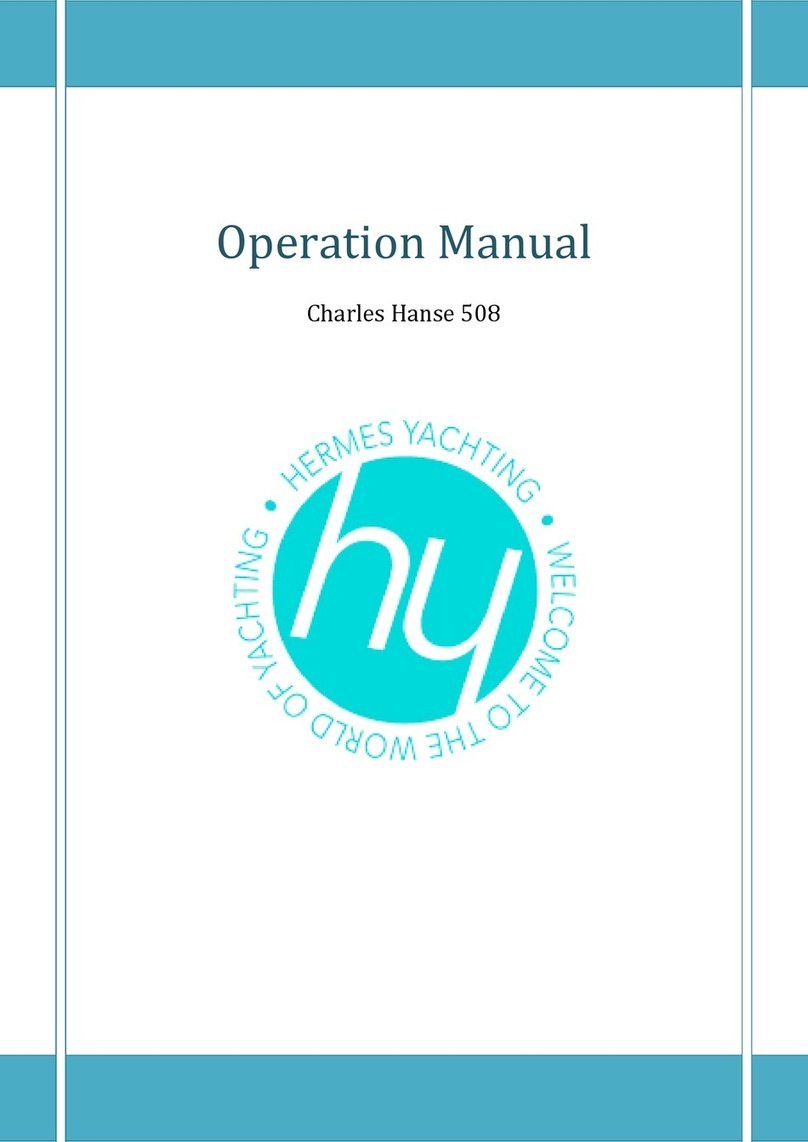 Hermes Yachting Charles Hanse 508 Operation manual