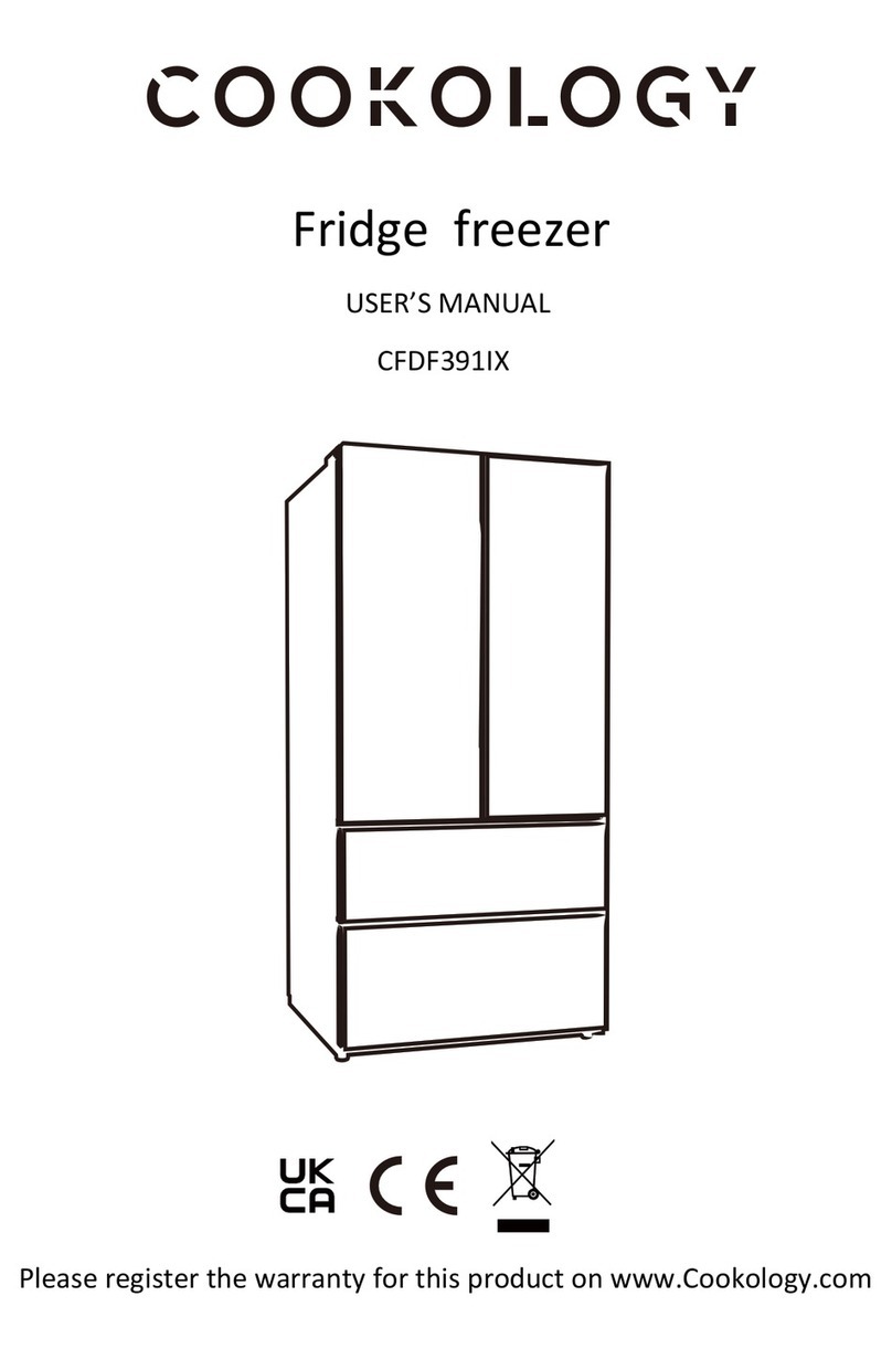 Cookology CFDF391IX user manual