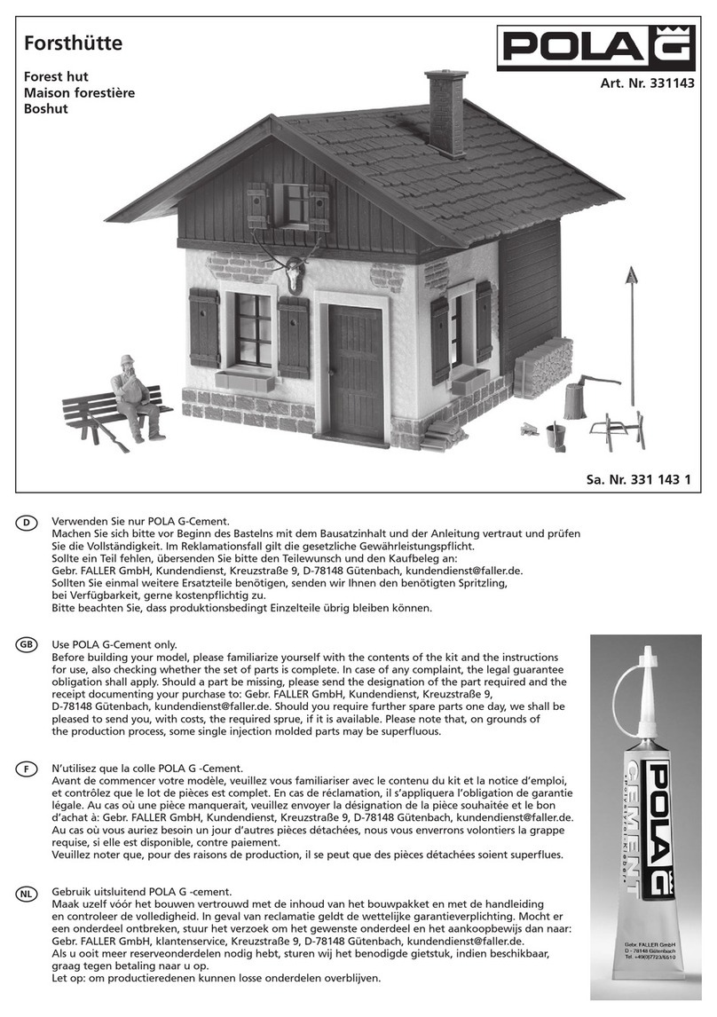 POLA G Forest hut User manual