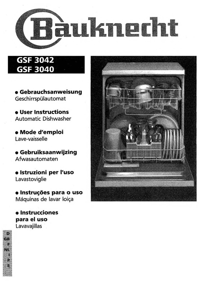 Bauknecht GSF 3042 User manual