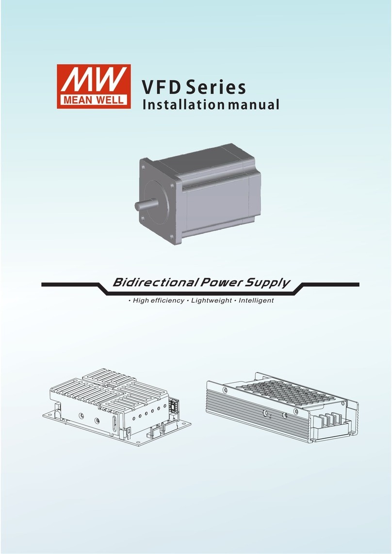 Meanwell VFD Series User manual