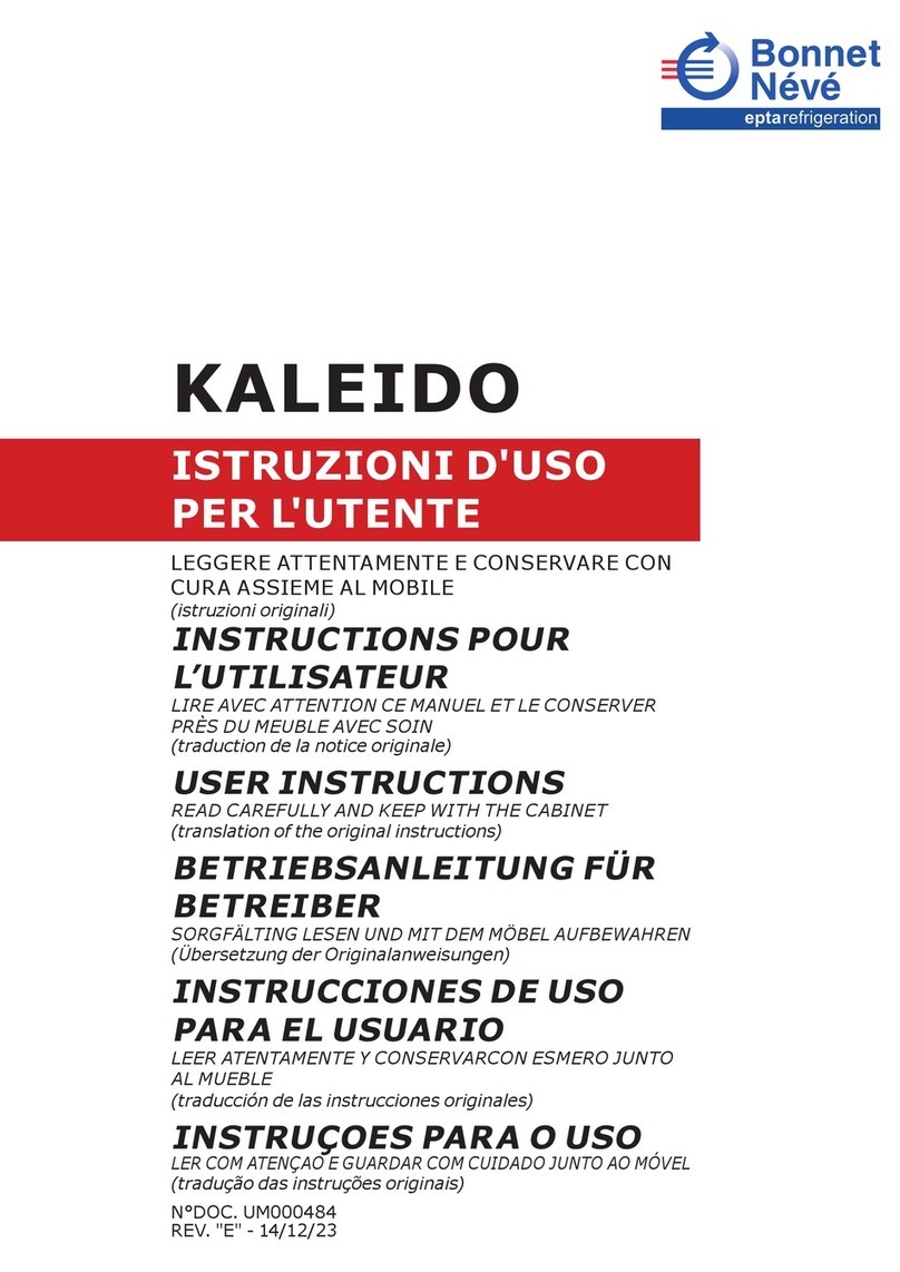 Bonnet Neve KALEIDO User instructions