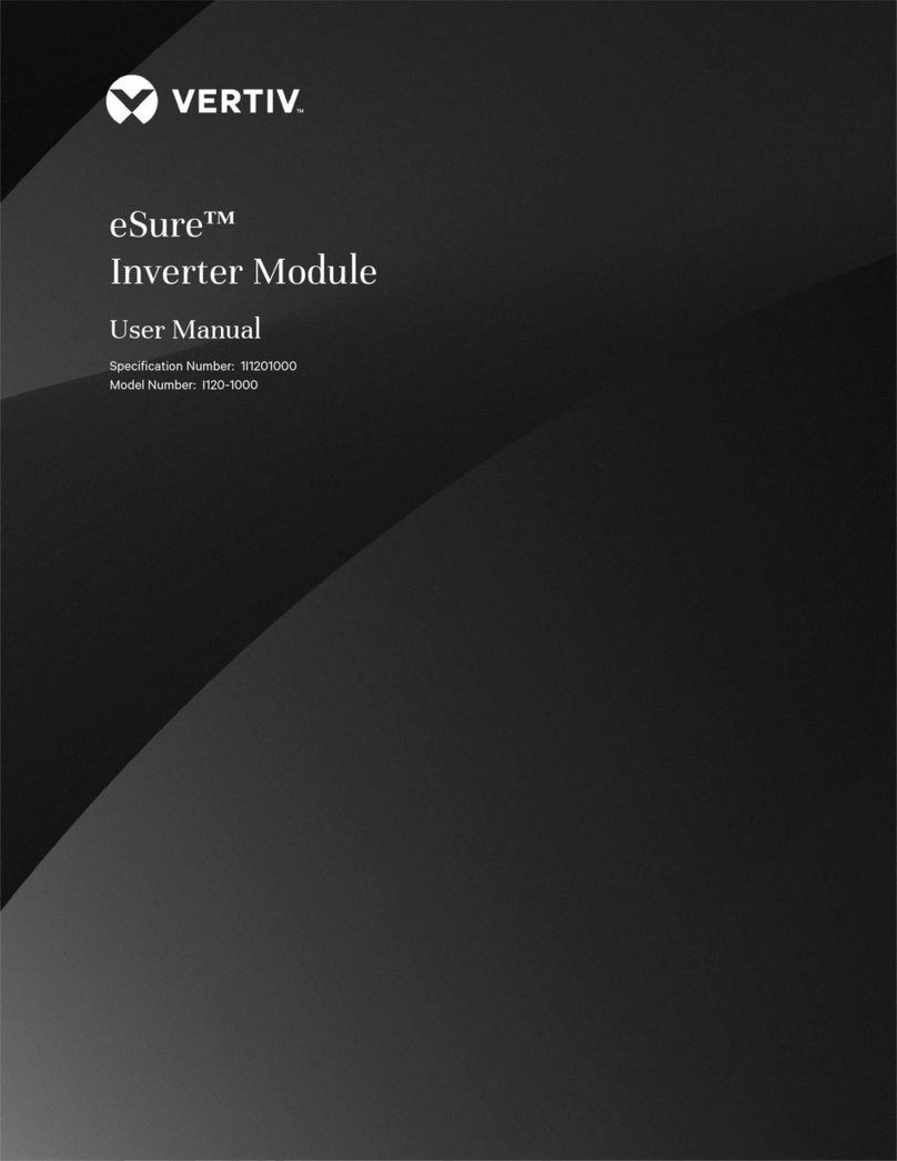 Vertiv eSure I120-1000 user manual