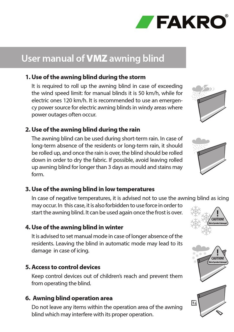 fakro VMZ User manual