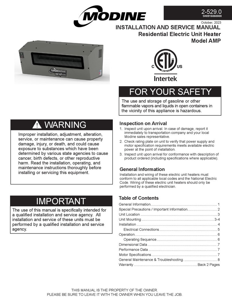Modine Manufacturing AMP Manual