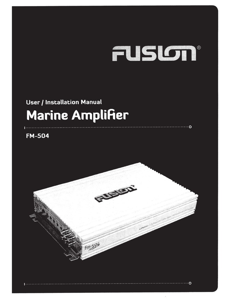 Fusion FM-504 User manual