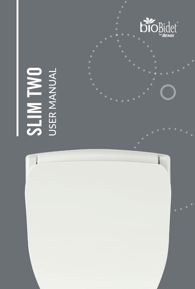 BEMIS bioBidet SLIM TWO user manual