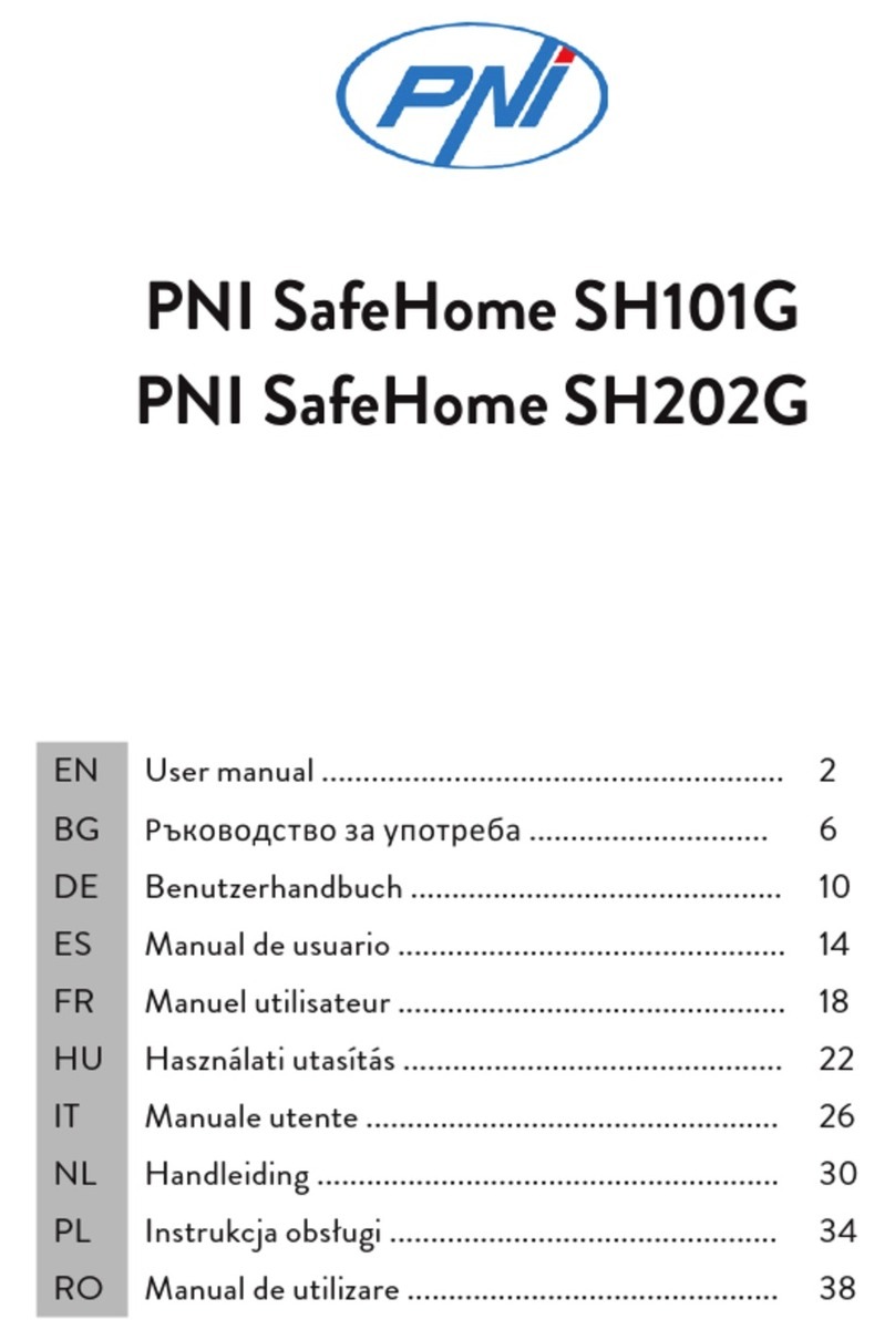 PNI SafeHome SH101G user manual