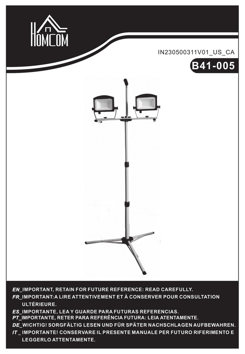 HOMCOM B41-005 User manual