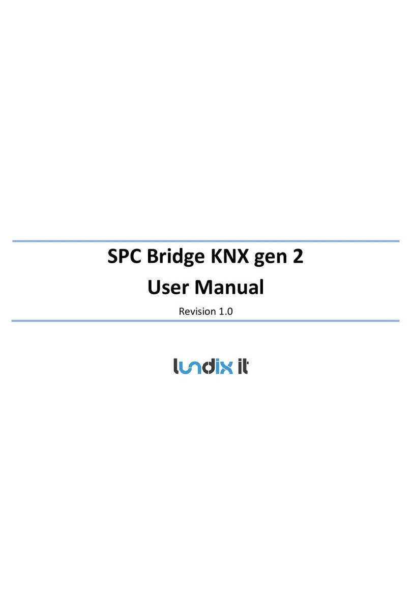 Lundix It SPC Bridge KNX gen 2 user manual Lundix It SPC Bridge KNX gen 2 user manual