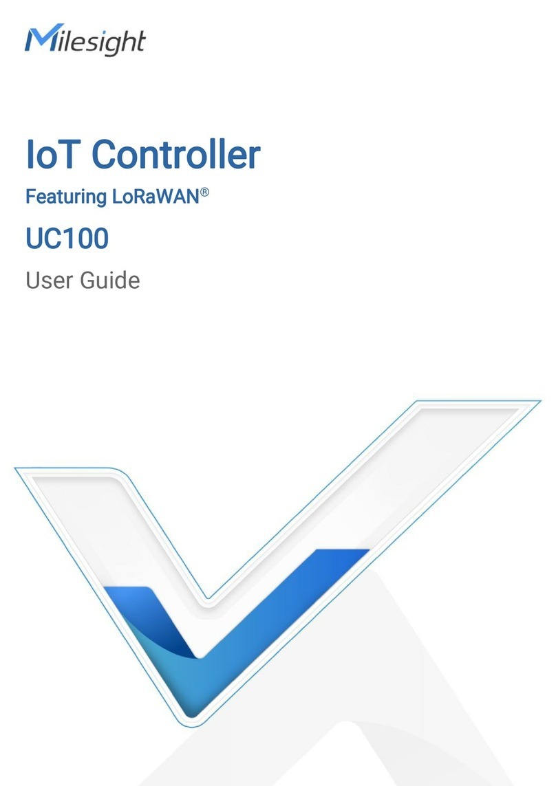 Milesight UC100 User manual Milesight UC100 User manual