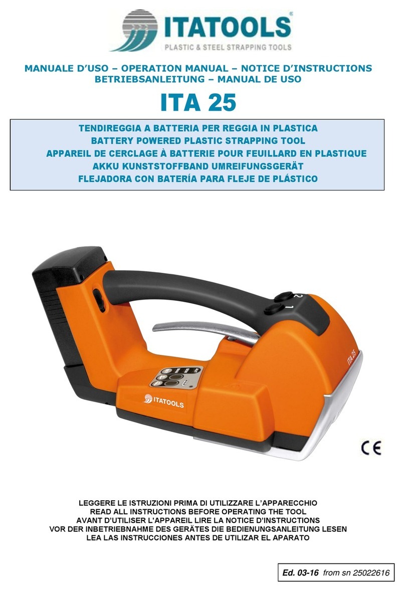 ITATOOLS ITA 25 Operation manual ITATOOLS ITA 25 Operation manual