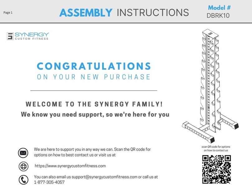 Synergy DBRK10 Assembly instructions