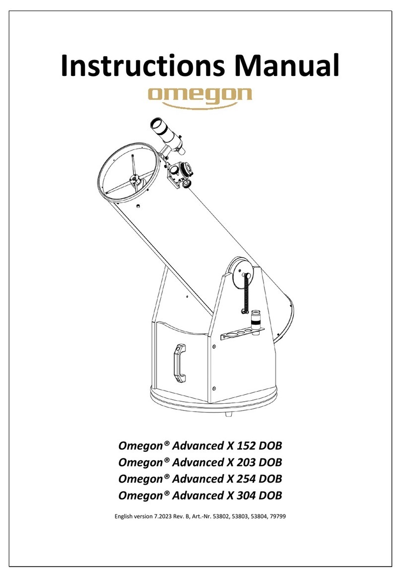 Omegon Advanced X 152 DOB User manual Omegon Advanced X 152 DOB User manual