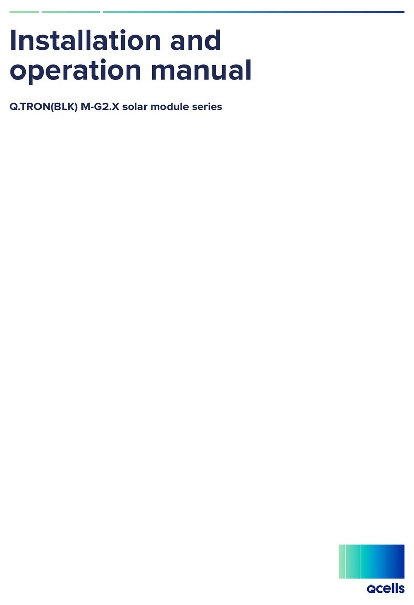 Qcells Q.TRON M-G2.X Series User manual