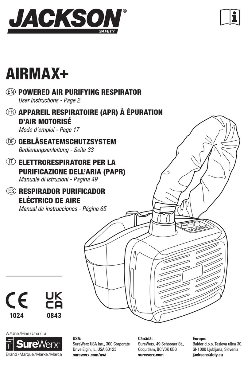 Jackson Airmax+ User instructions