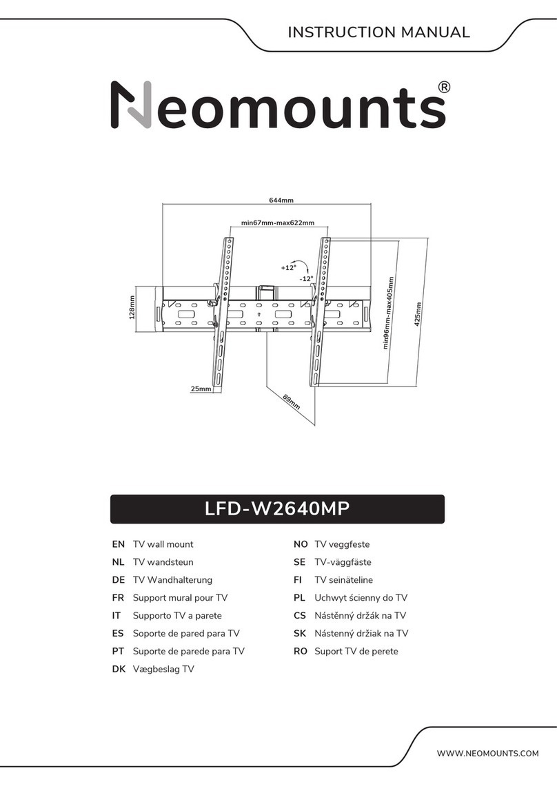 New Star Neomounts LFD-W2640MP instruction manual New Star Neomounts LFD-W2640MP instruction manual