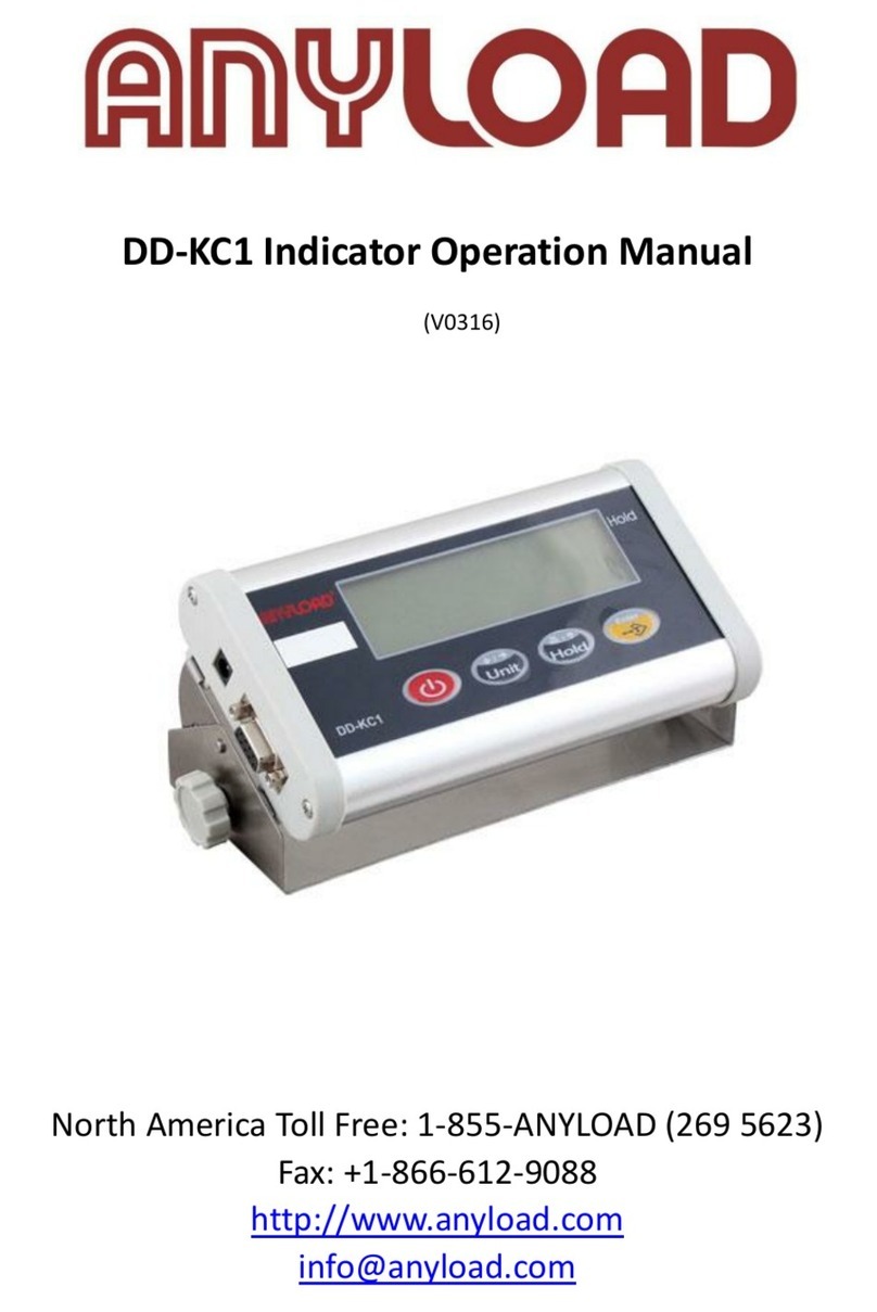 Anyload DD-KC1 Operation manual
