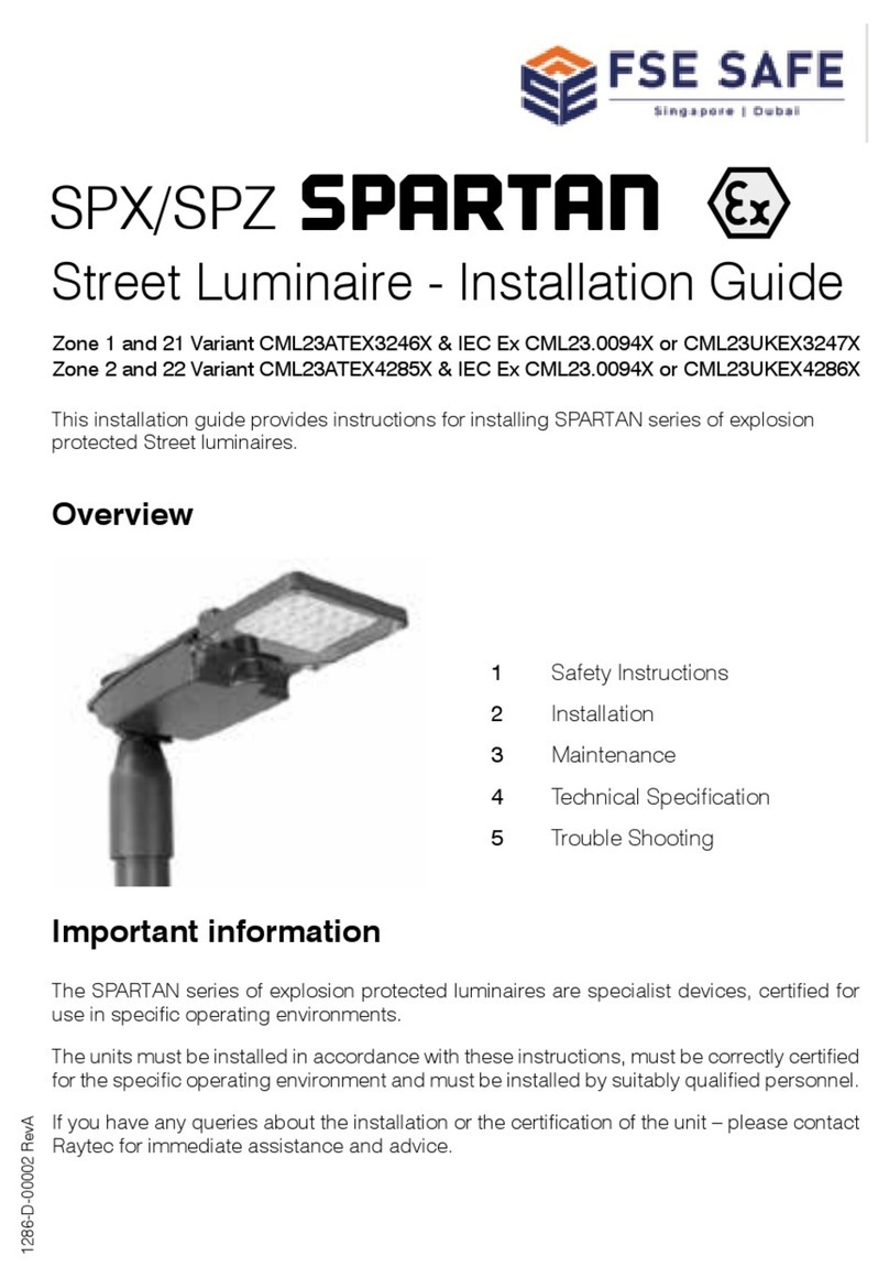 FSE SAFE SPARTAN SPX installation guide