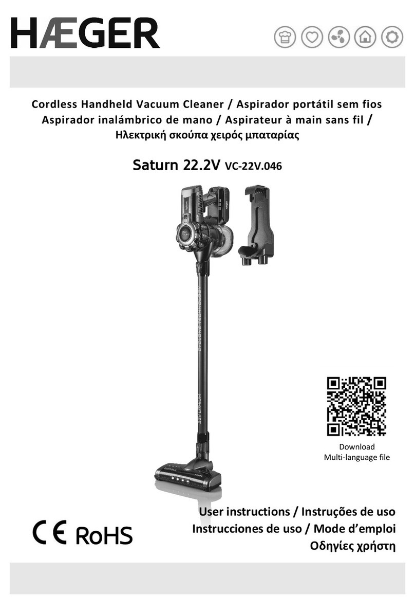 HAEGER Saturn User instructions