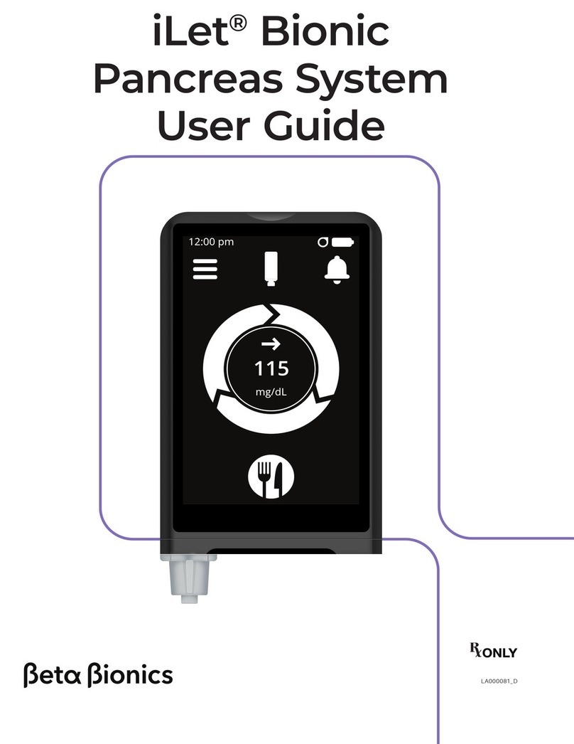 Beta Bionics iLet User manual
