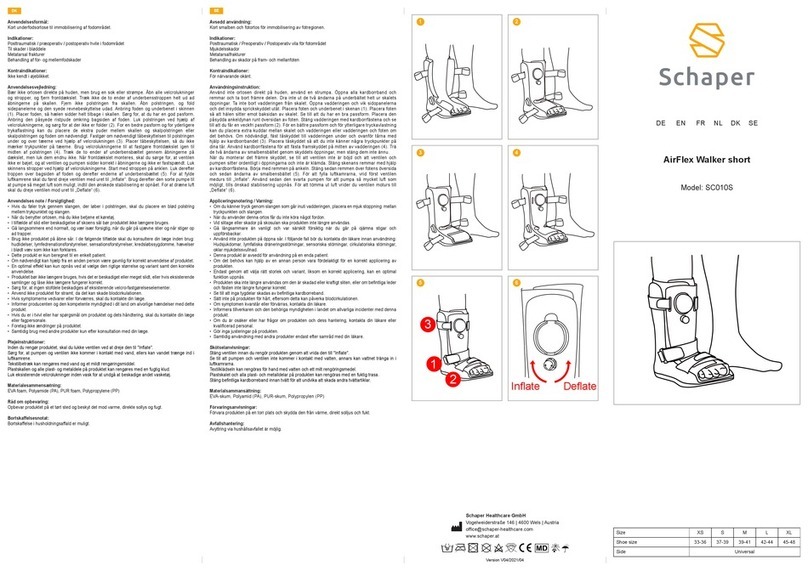 Schaper AirFlex Walker SC010S quick start guide