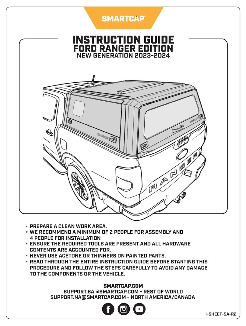 SMARTCAP FORD RANGER EDITION NEW GENERATION 2023 Instruction guide